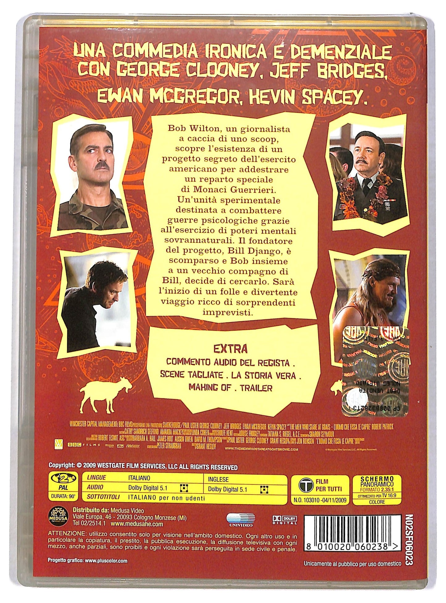 EBOND L'uomo Che Fissava Le Capre DVD DB650610