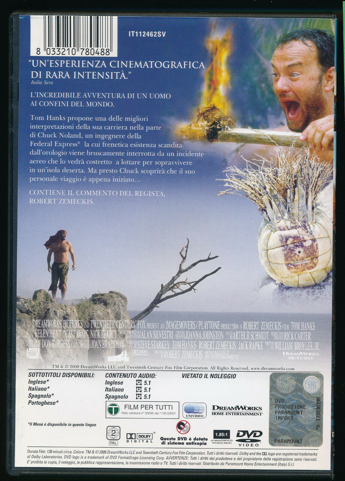 EBOND Cast Away DVD DB650633