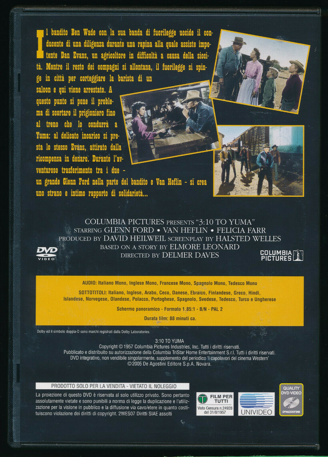 EBOND Quel Treno Per Yuma Editoriale DVD DB650663