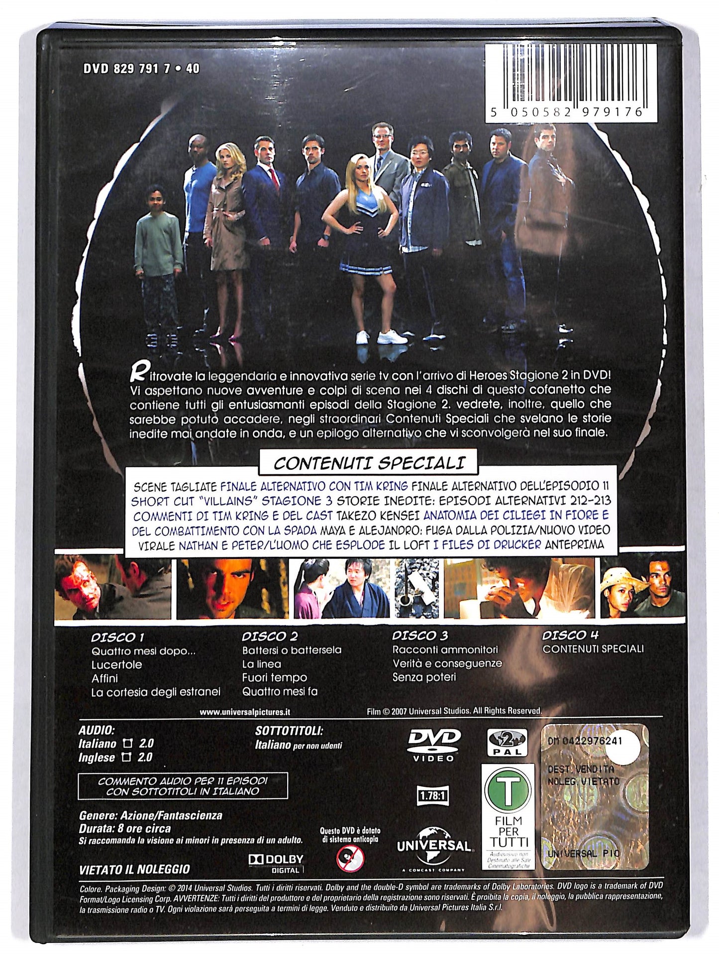 EBOND Heroes STAGIONE 2 completa DVD DB651302