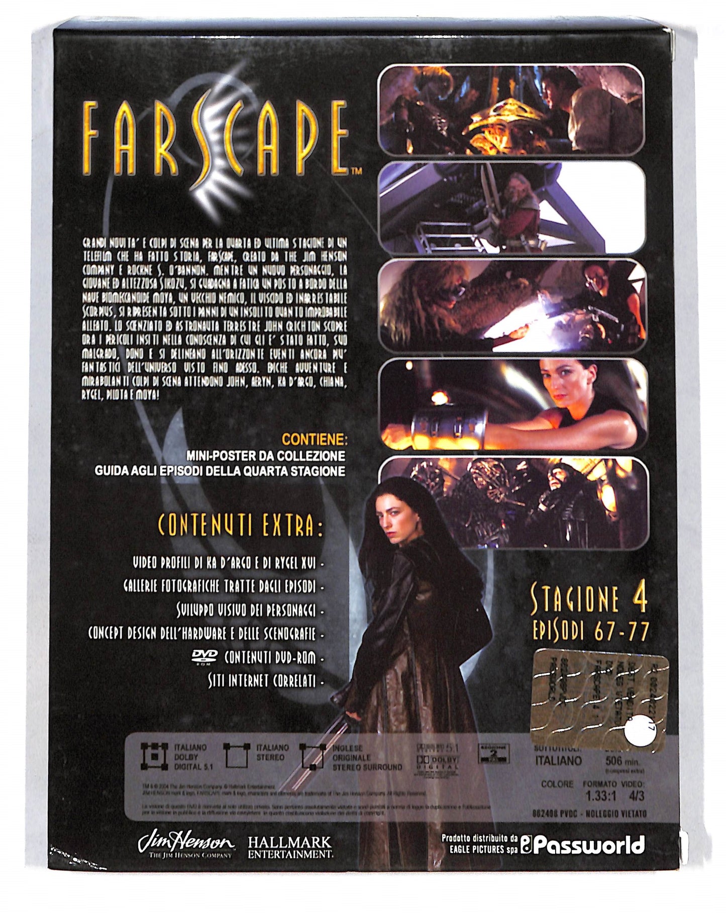 EBOND Farscape - stagione 4 ep. 67-77 EDITORIALE DVD DB651436