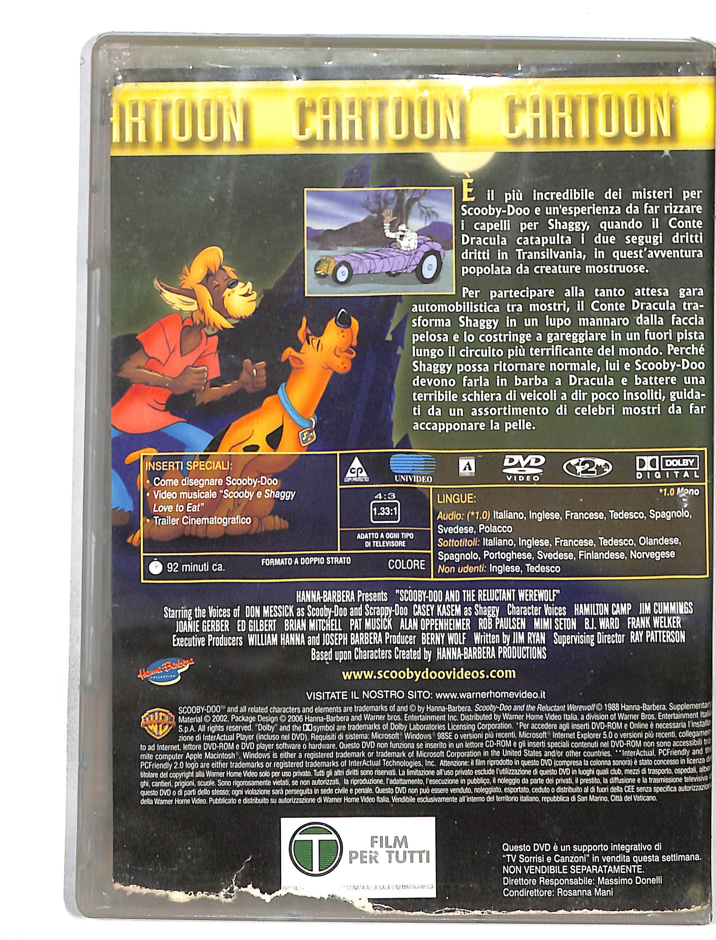 EBOND Scooby-Doo e il lupo mannaro EDITORIALE DVD DB651443