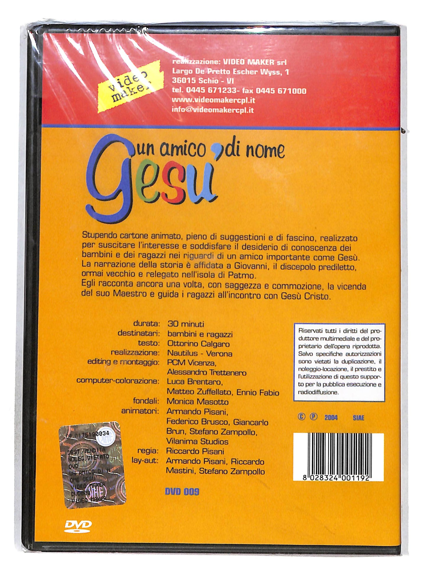 EBOND Un Amico di nome Gesu DVD DB651445