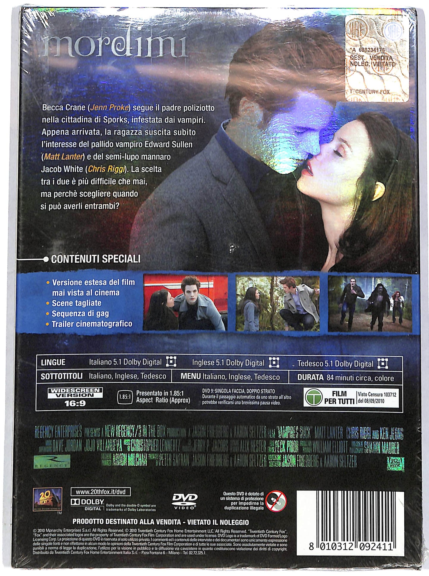 EBOND Mordimi (film) Versione Estesa DVD DB651639