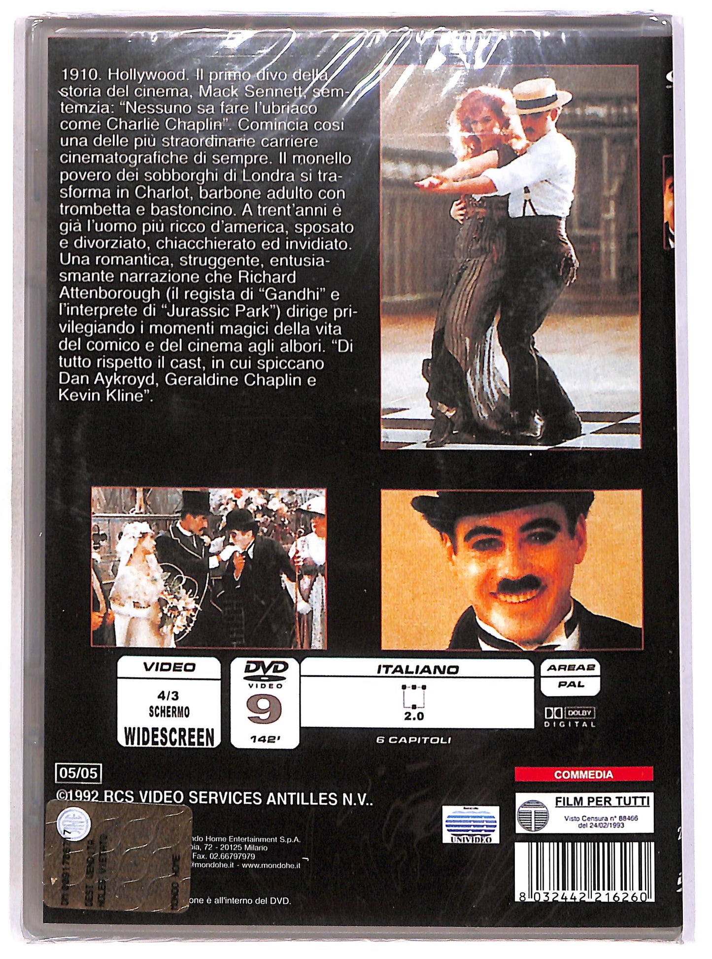 EBOND Charlot - Chaplin - Un film di Rochard Attenborough DVD DB652302