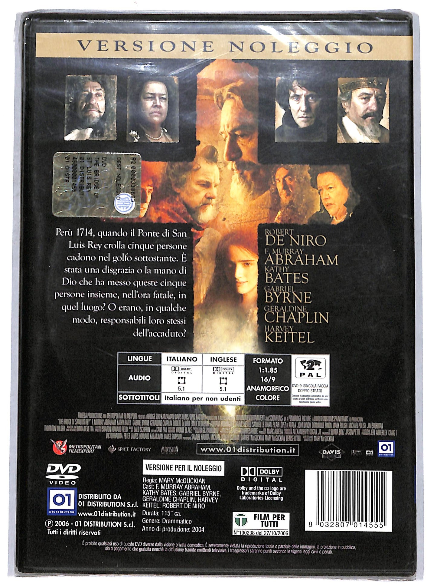 EBOND Il ponte di San Luis Rey NOLEGGIO DVD DB652307