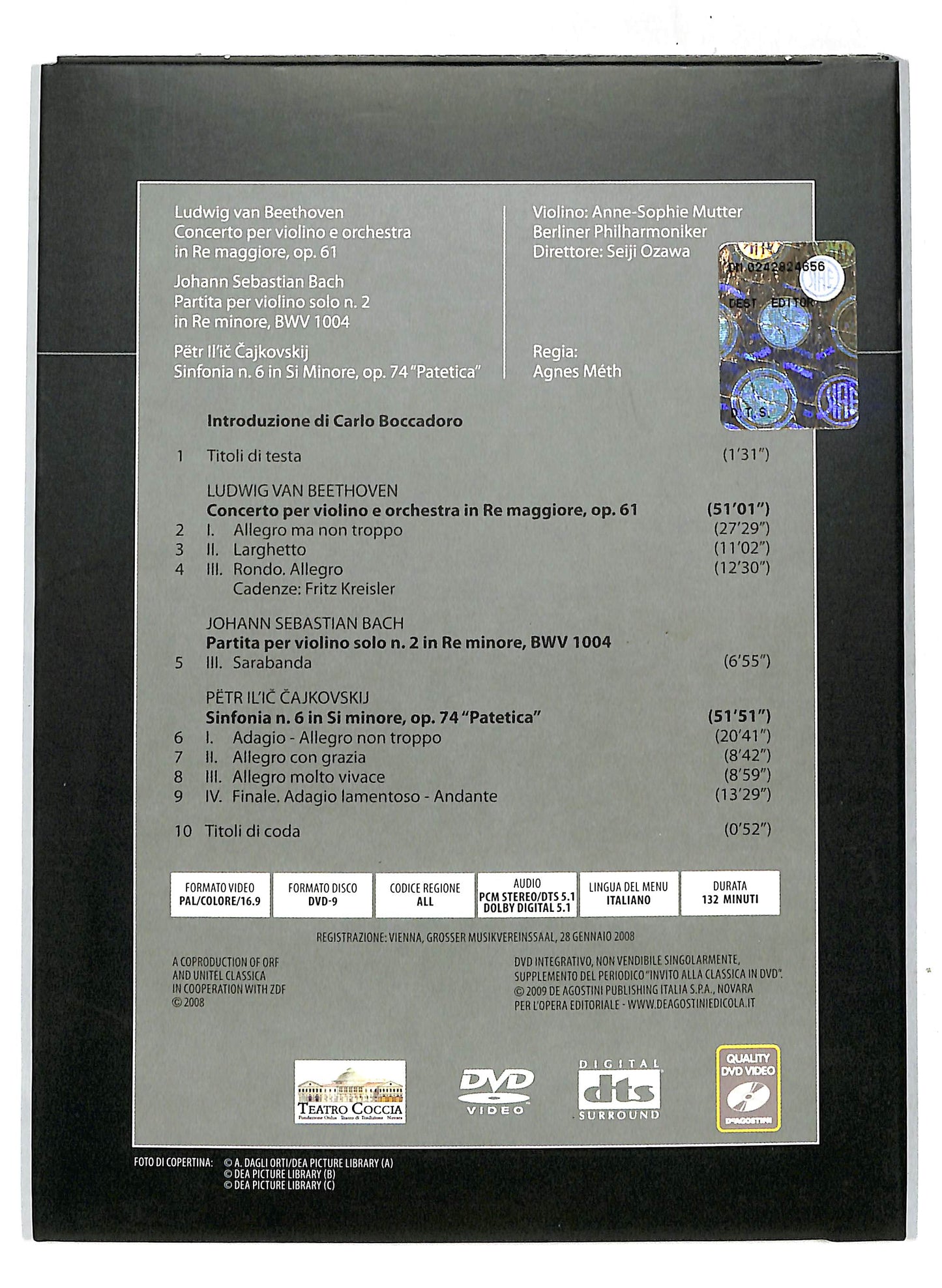 EBOND Invito alla classica - Beethoven - Bach Vol.39 EDITORIALE DVD DB652904