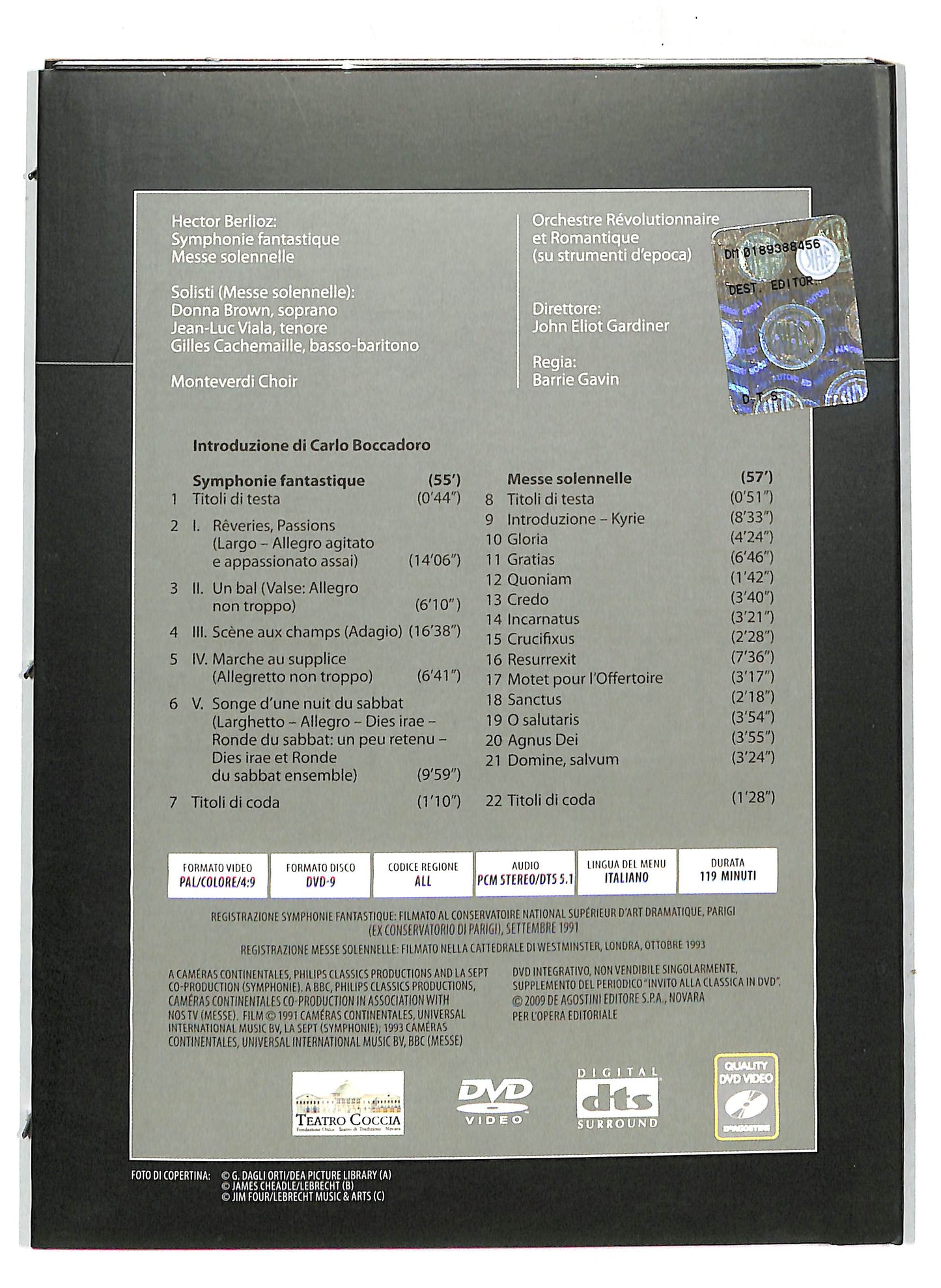 EBOND Invito alla classica - Berlioz - Gardiner vol.7 EDITORIALE DVD DB652922