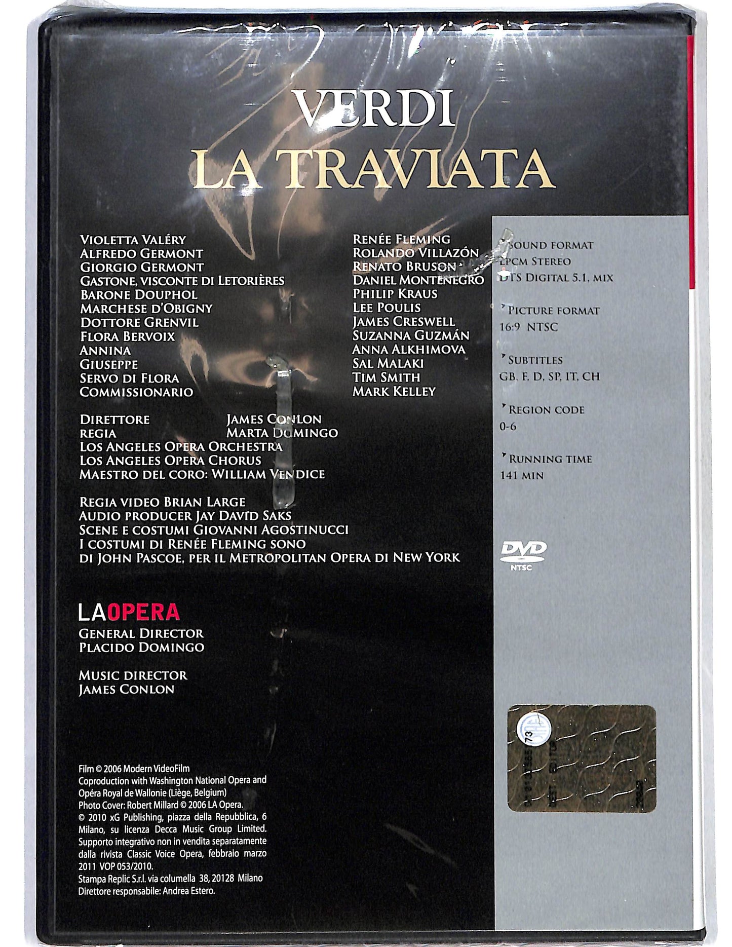 EBOND Verdi La traviata vol.53 EDITORIALE DVD DB652936