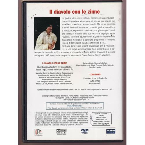 EBOND Dario Fo e Franca Rame:il Diavolo Con Le Zinne DVD DB652965