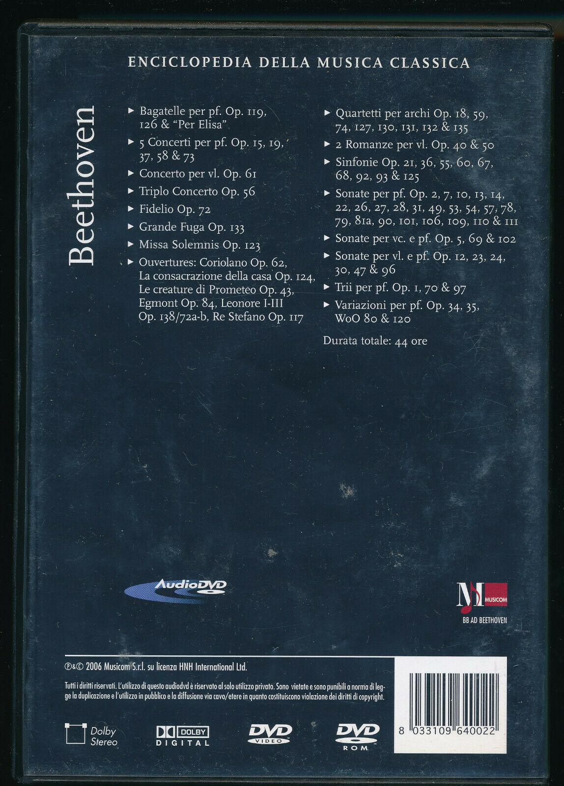 EBOND Enciclopedia Della Musica Classica - Beethoven Vol 2 DVD DB652971