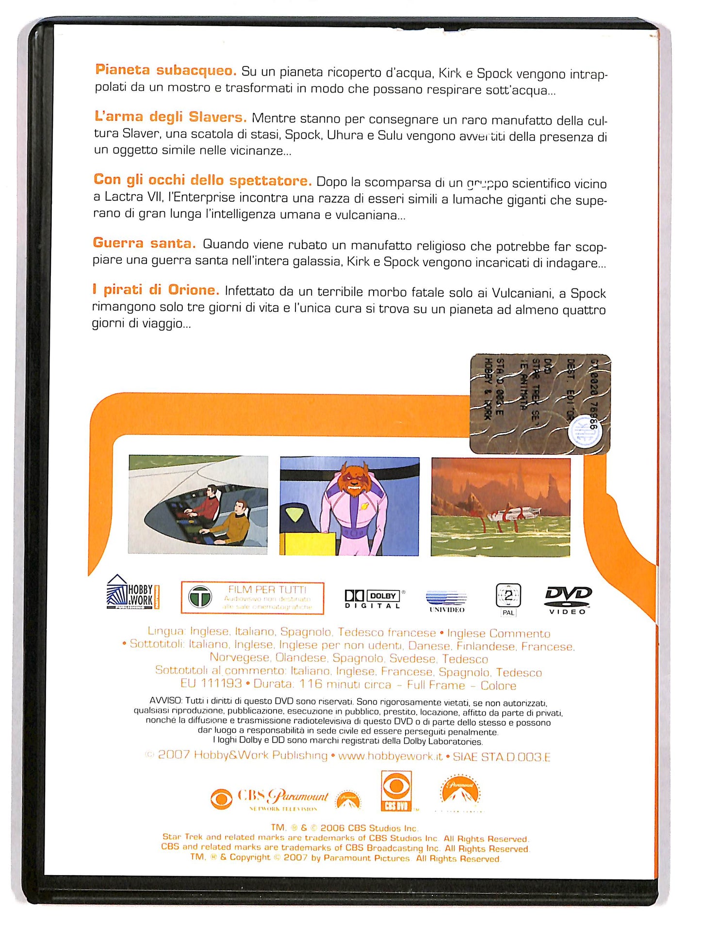 EBOND Star Trek Serie animata 3 EDITORIALE DVD DB653104