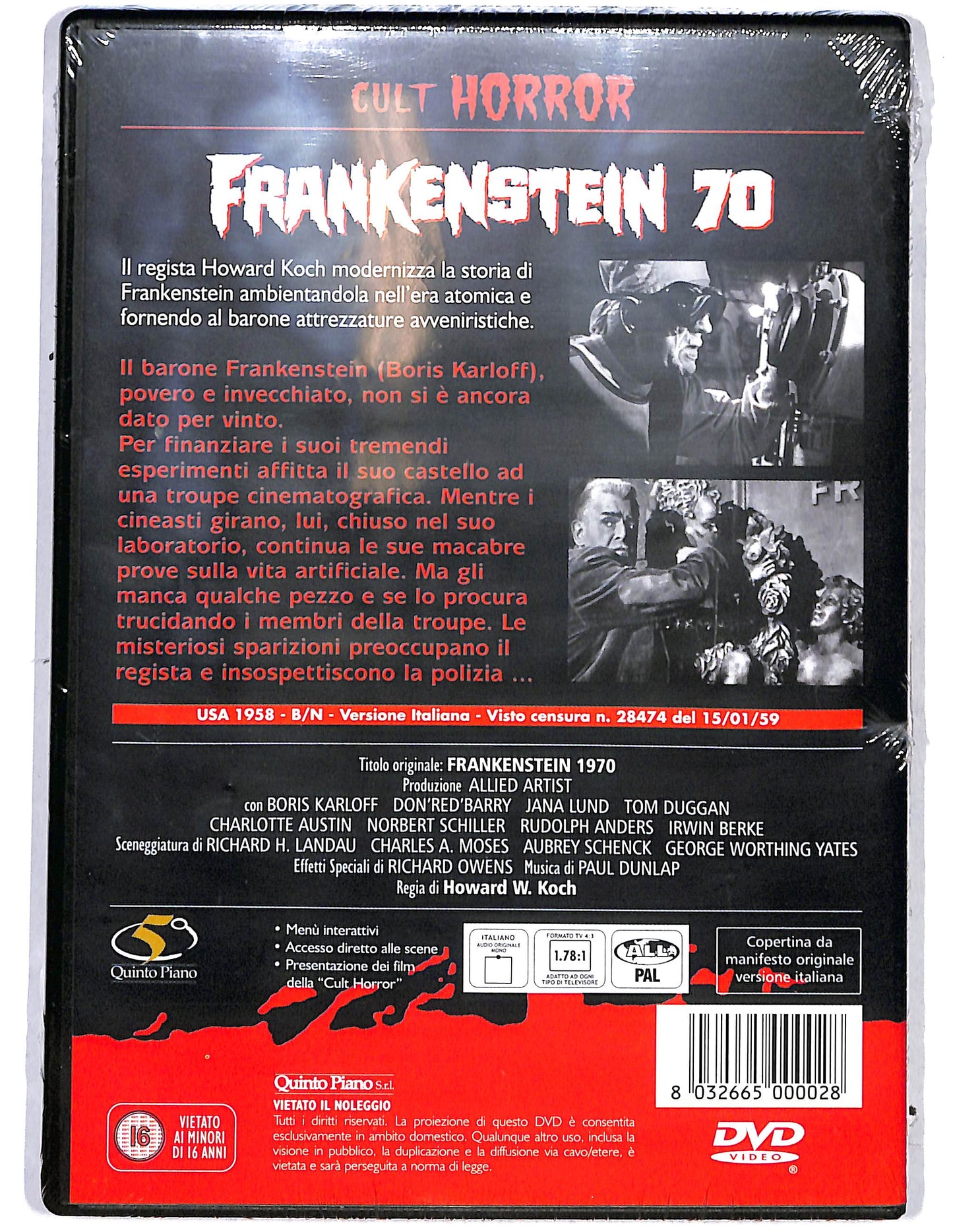 EBOND Frankenstein 70 DVD DB653142