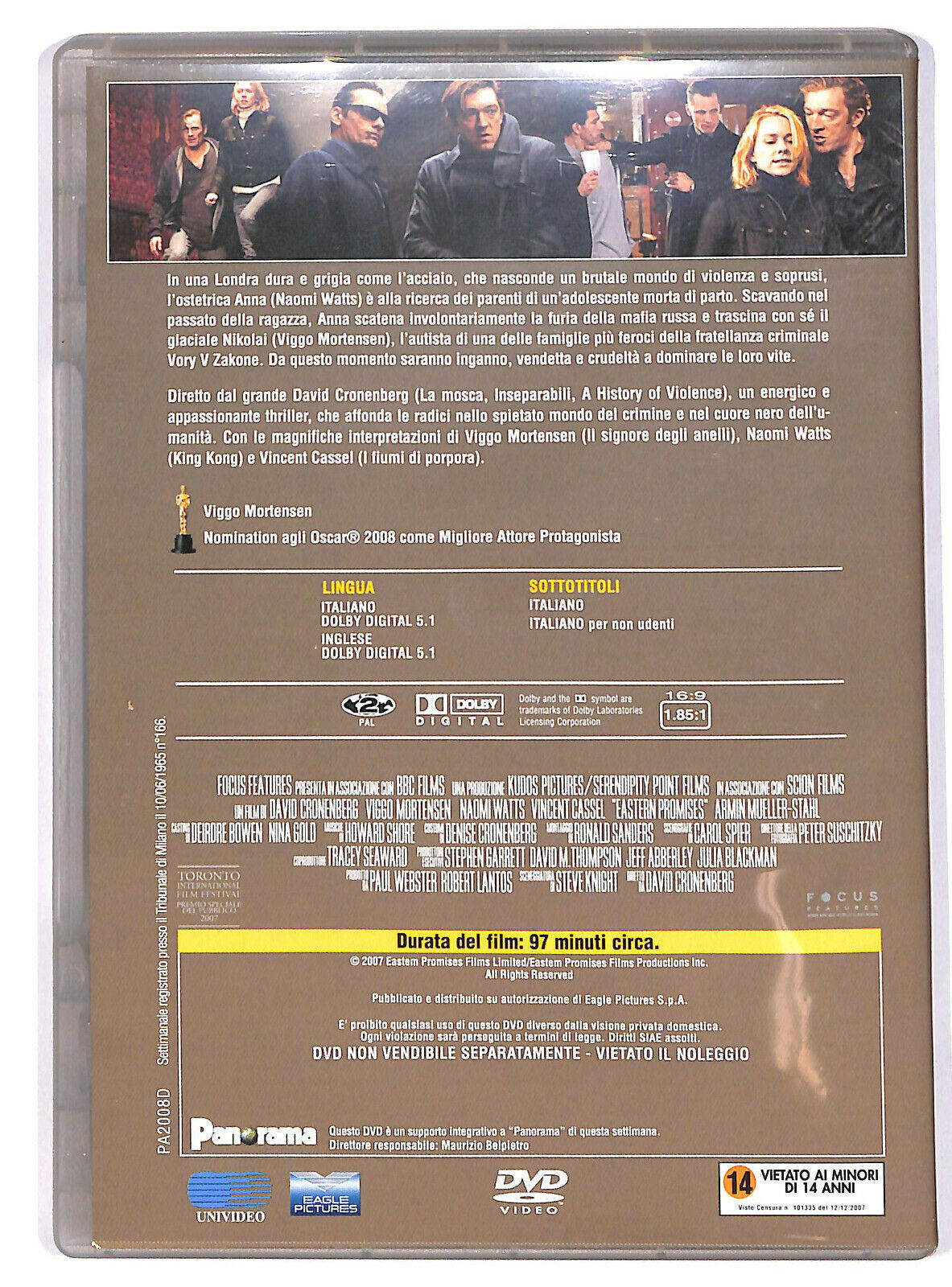 EBOND La Promessa Dell'assassino Editoriale DVD DB653150