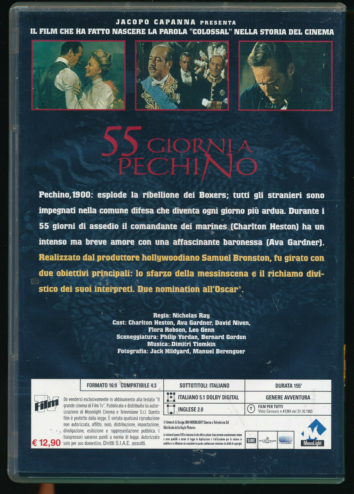 EBOND 55 Giorni a Pechino Editoriale DVD DB653417