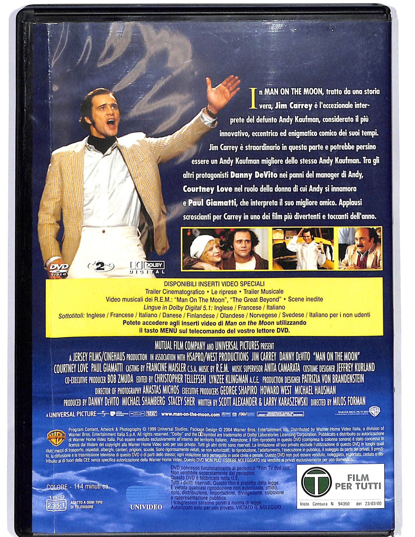 EBOND Man on the moon EDITORIALE DVD DB653421