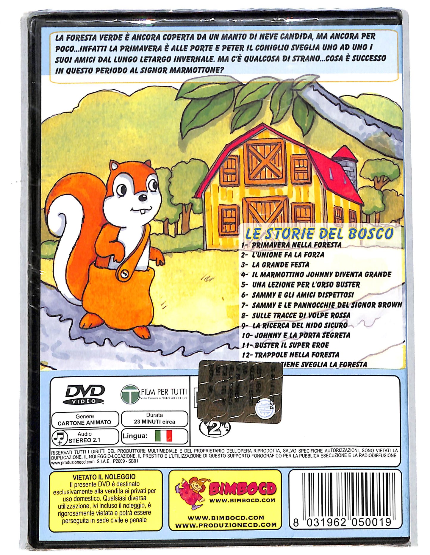 EBOND Le storie del Bosco La Primavera nella Foresta DVD DB653428