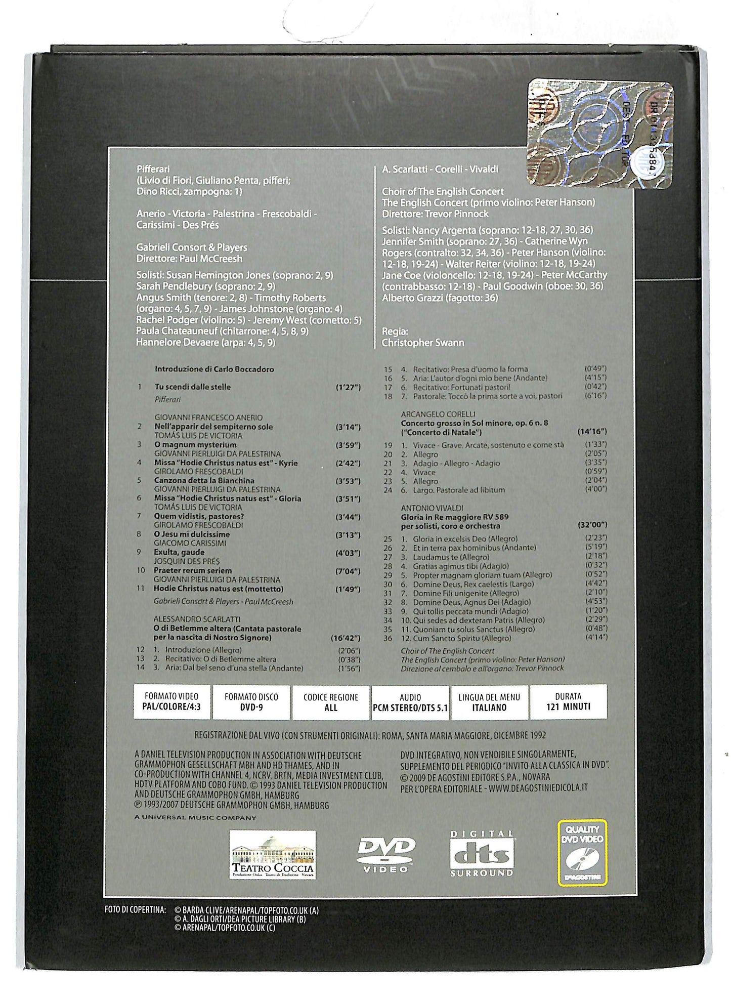 EBOND Invito alla Classica in Dvd - Natale a Roma McCreesh Vol.26 DVD DB653445