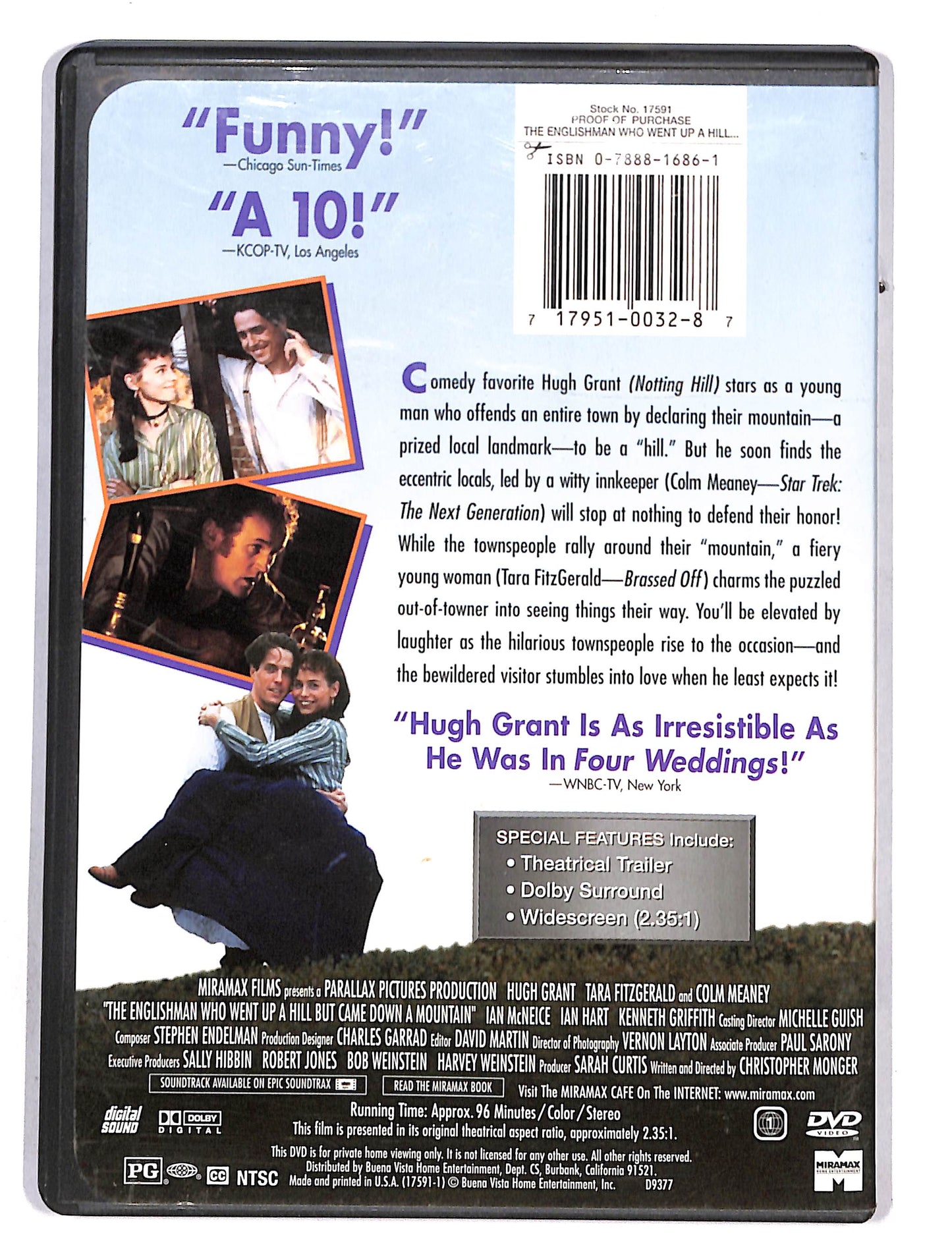 EBOND The Englishman Who Went Up a Hill But Came Down a Mountain DVD DB654207