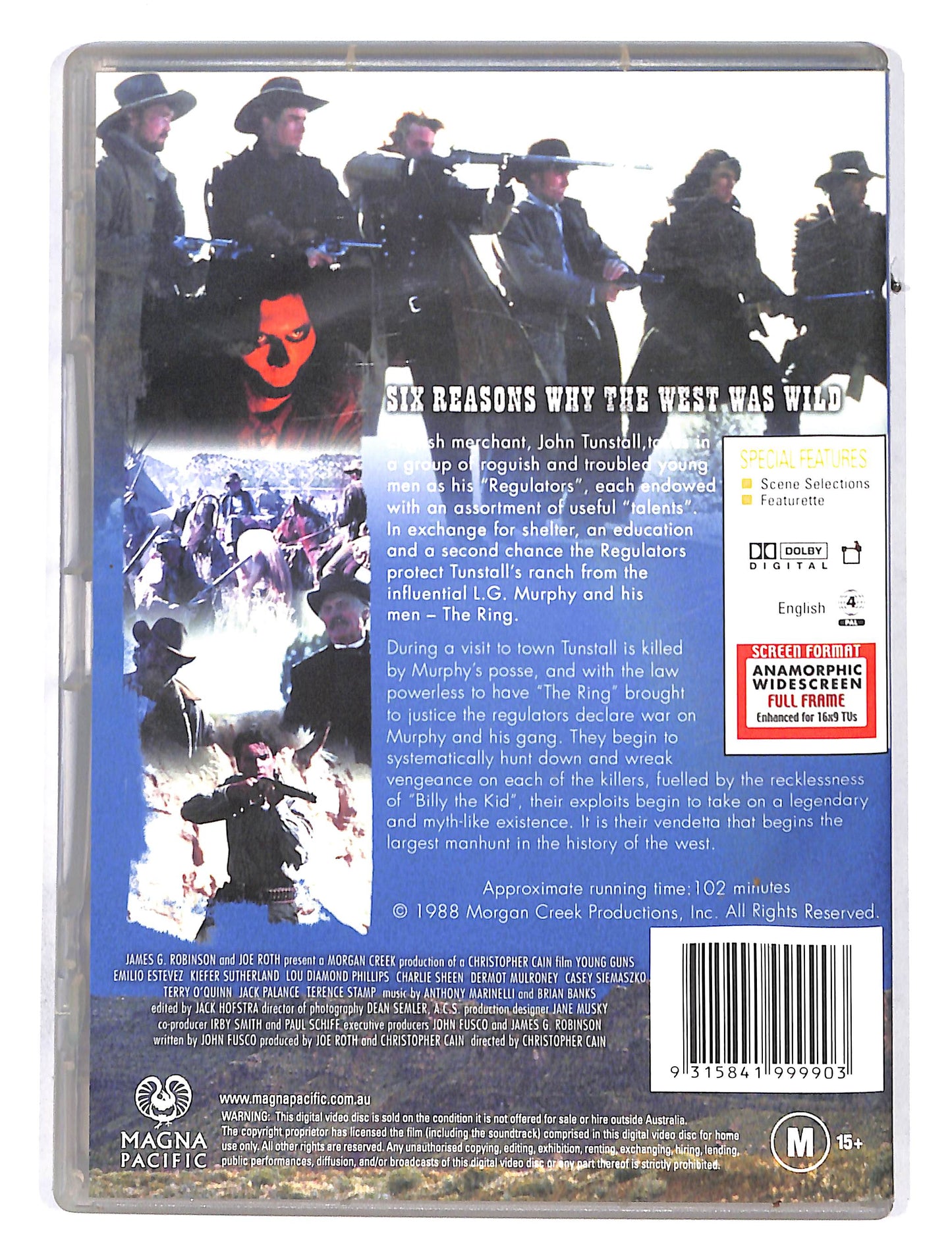 EBOND Young Guns DVD DB654213