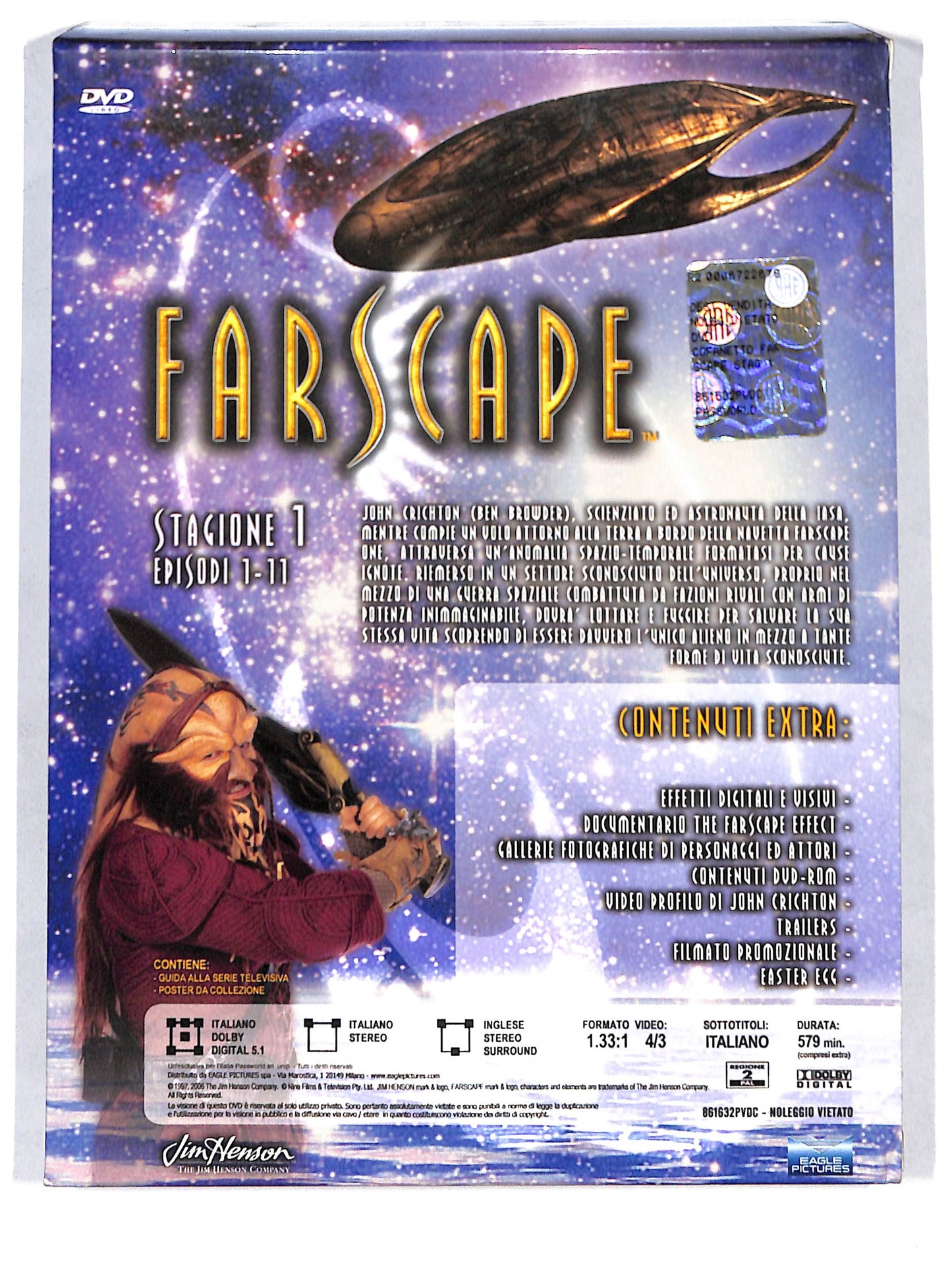 EBOND Farscape - Stagione 01- 5 Dvd DVD DB654403