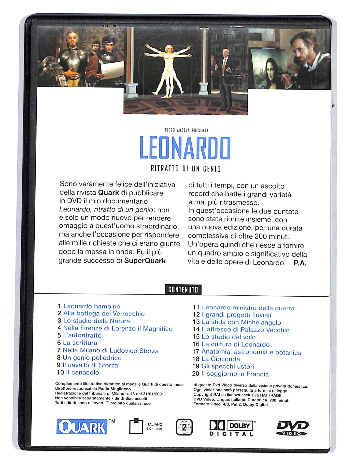 EBOND Leonardeo Ritratto di un genio EDITORIALE DVD DB654433