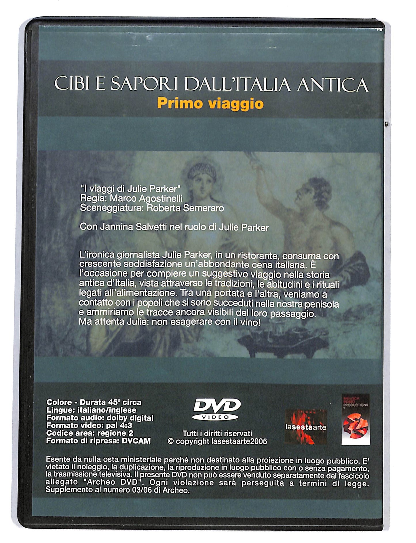EBOND Archeo Dvd - cibi e sapori dell'Italia antica DVD DB654435