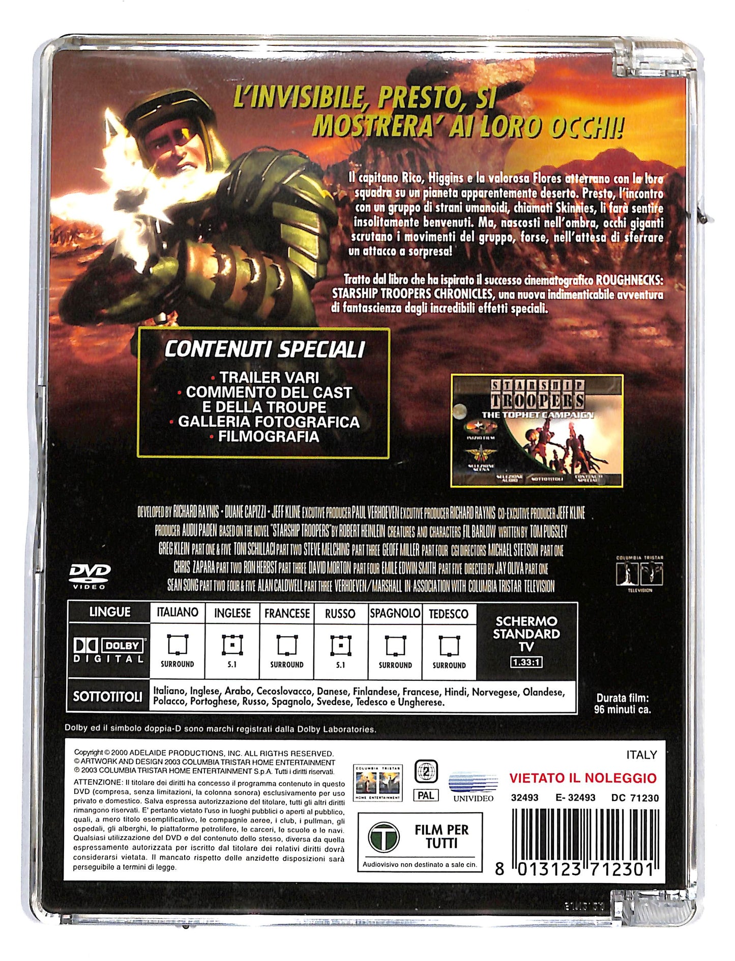 EBOND Starship Troopers La serie animata Vol. 04 DVD DB654451