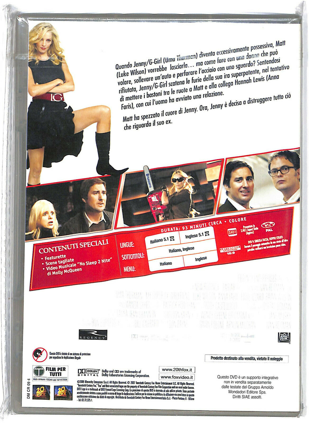 EBOND La Mia Super Ex Ragazza DVD DB655805