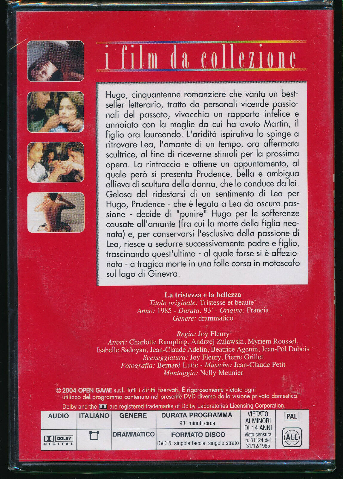 EBOND La Tristezza E La Bellezza Editoriale DVD DB656603