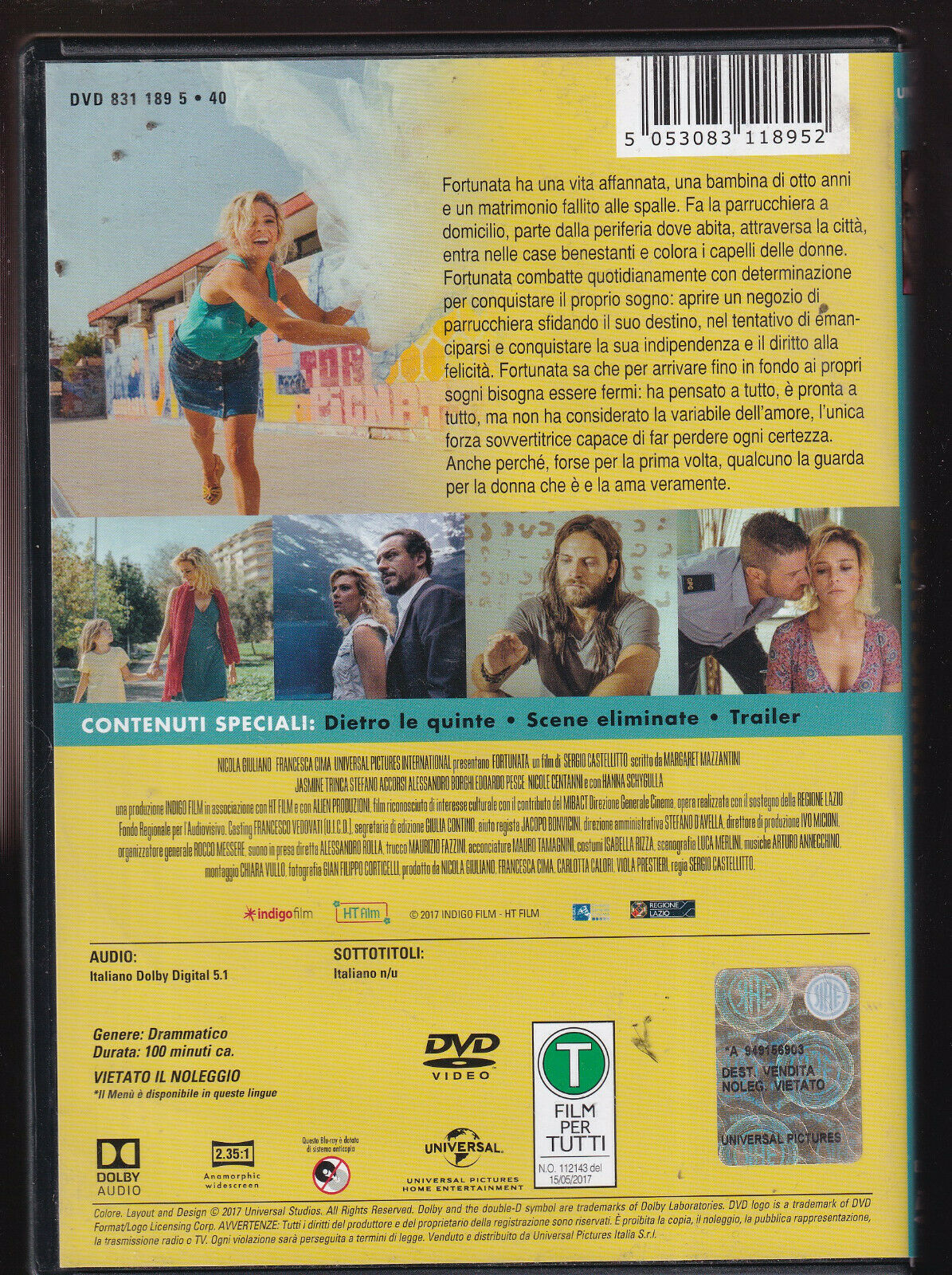 EBOND Fortunata di Sergio Castellitto DVD DB657105