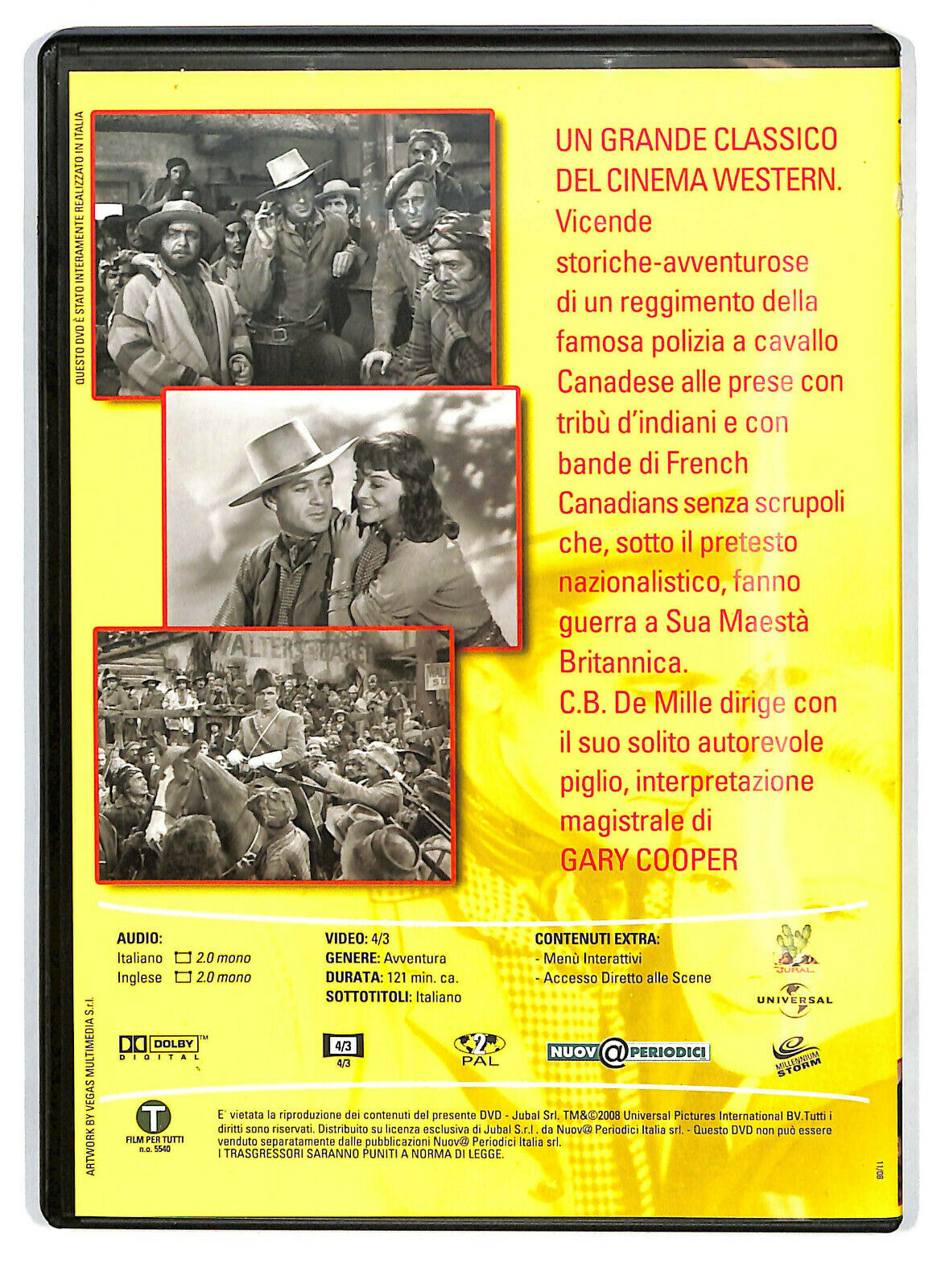 EBOND Giubbe Rosse DVD DB657129