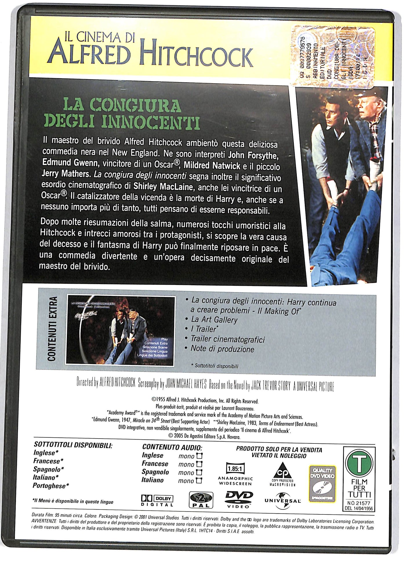 EBOND La congiura degli innocenti EDITORIALE DVD DB657145