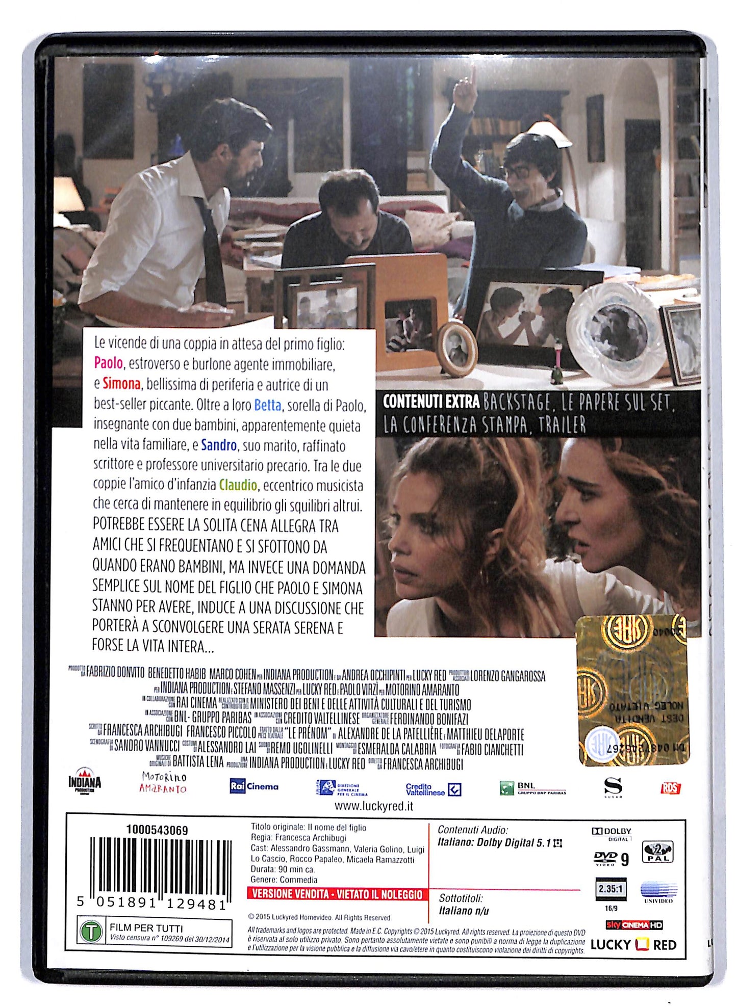 EBOND Il Nome Del Figlio DVD DB657624