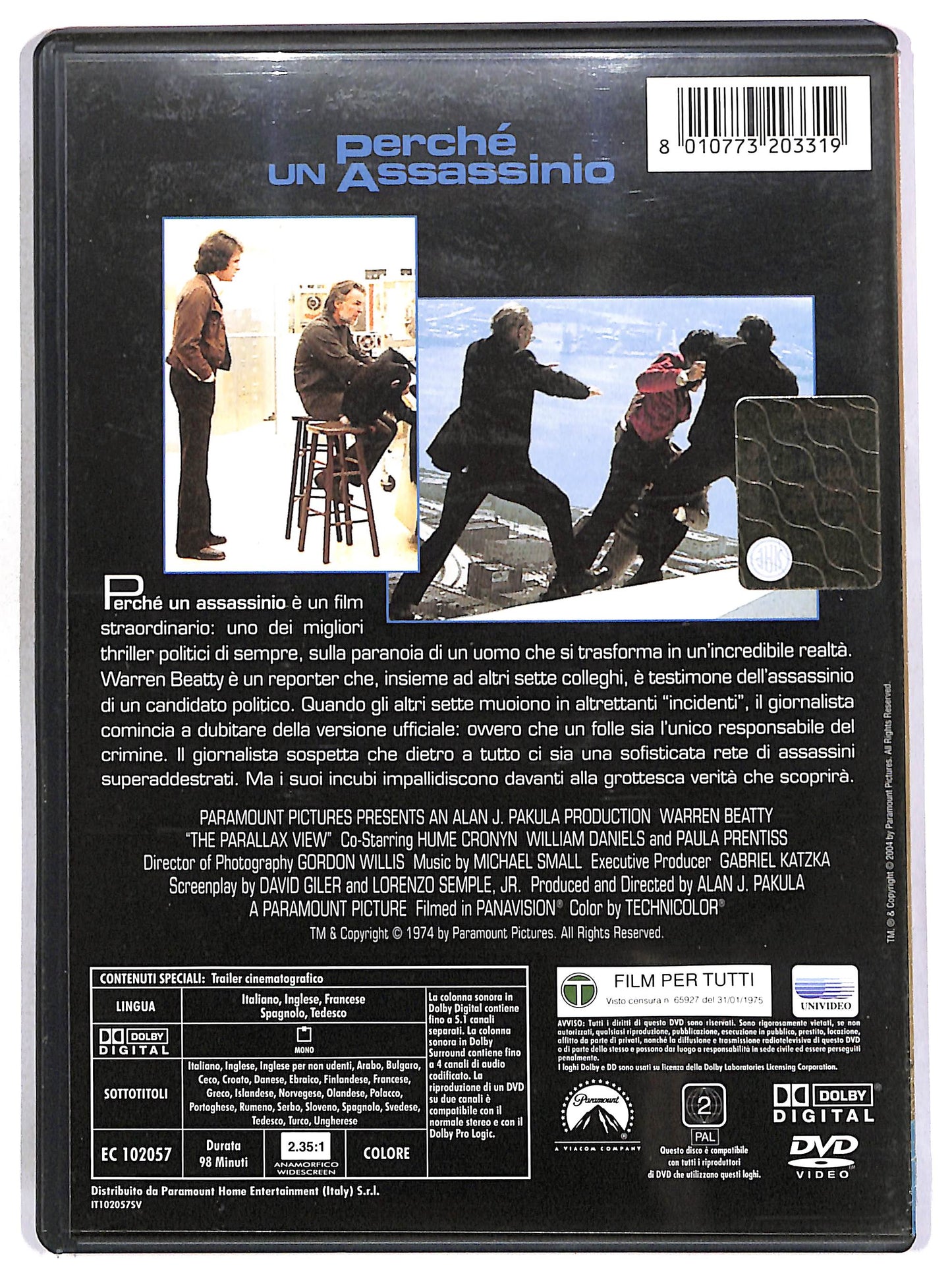 EBOND Perche un assassinio DVD DB657959