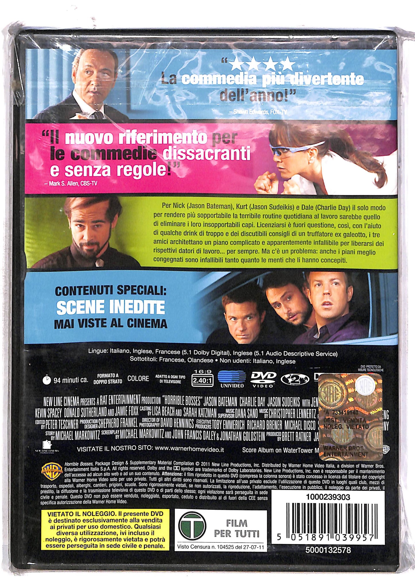 EBOND Come ammazzare il capo... e vivere felici DVD DB658449