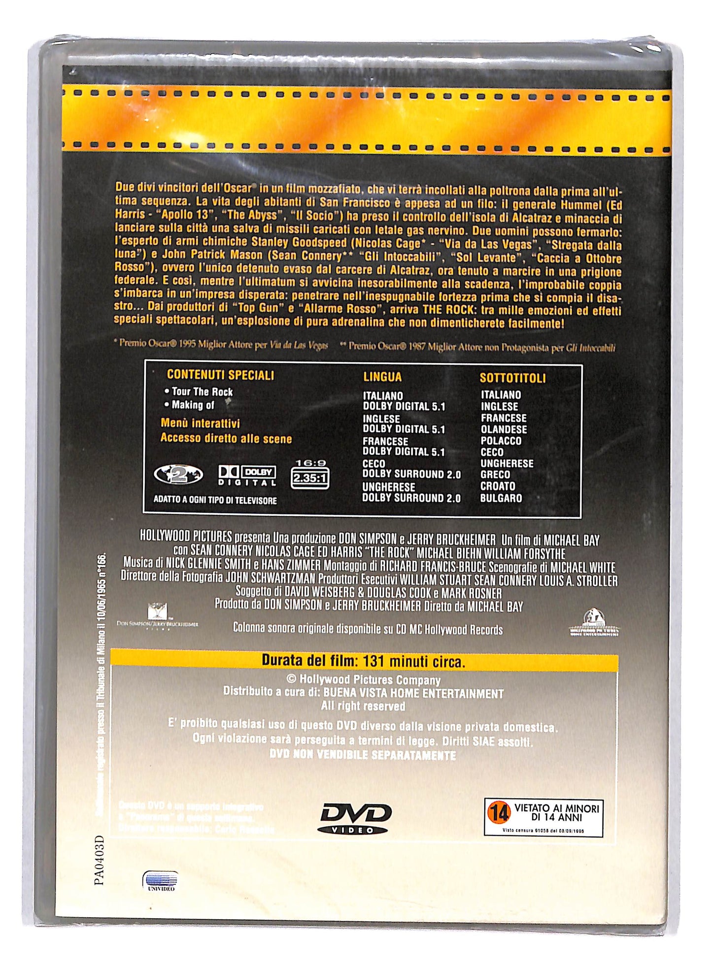 EBOND The Rock EDITORIALE DVD DB658468