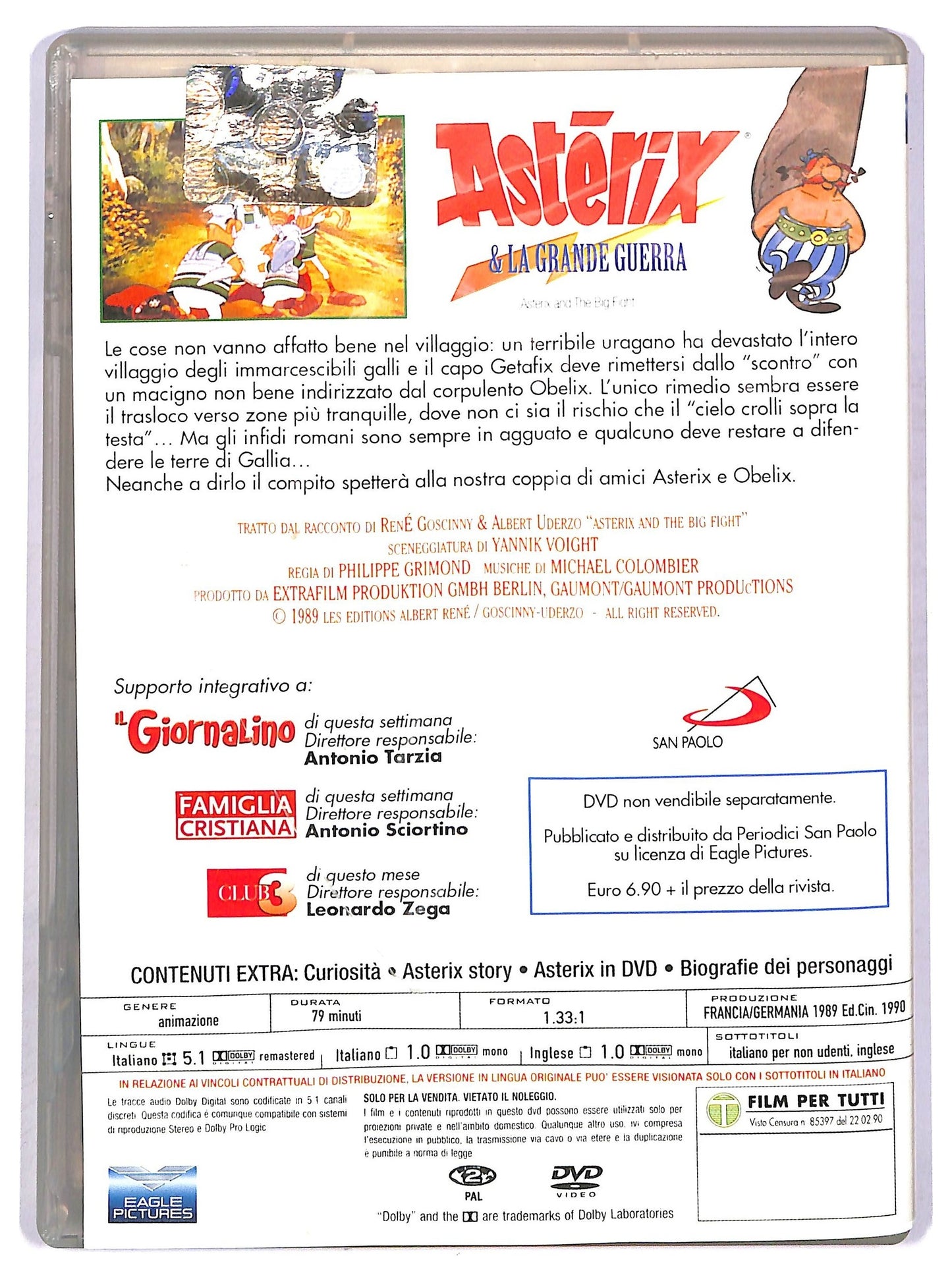 EBOND Asterix & La Grande Guerra EDITORIALE DVD DB658603
