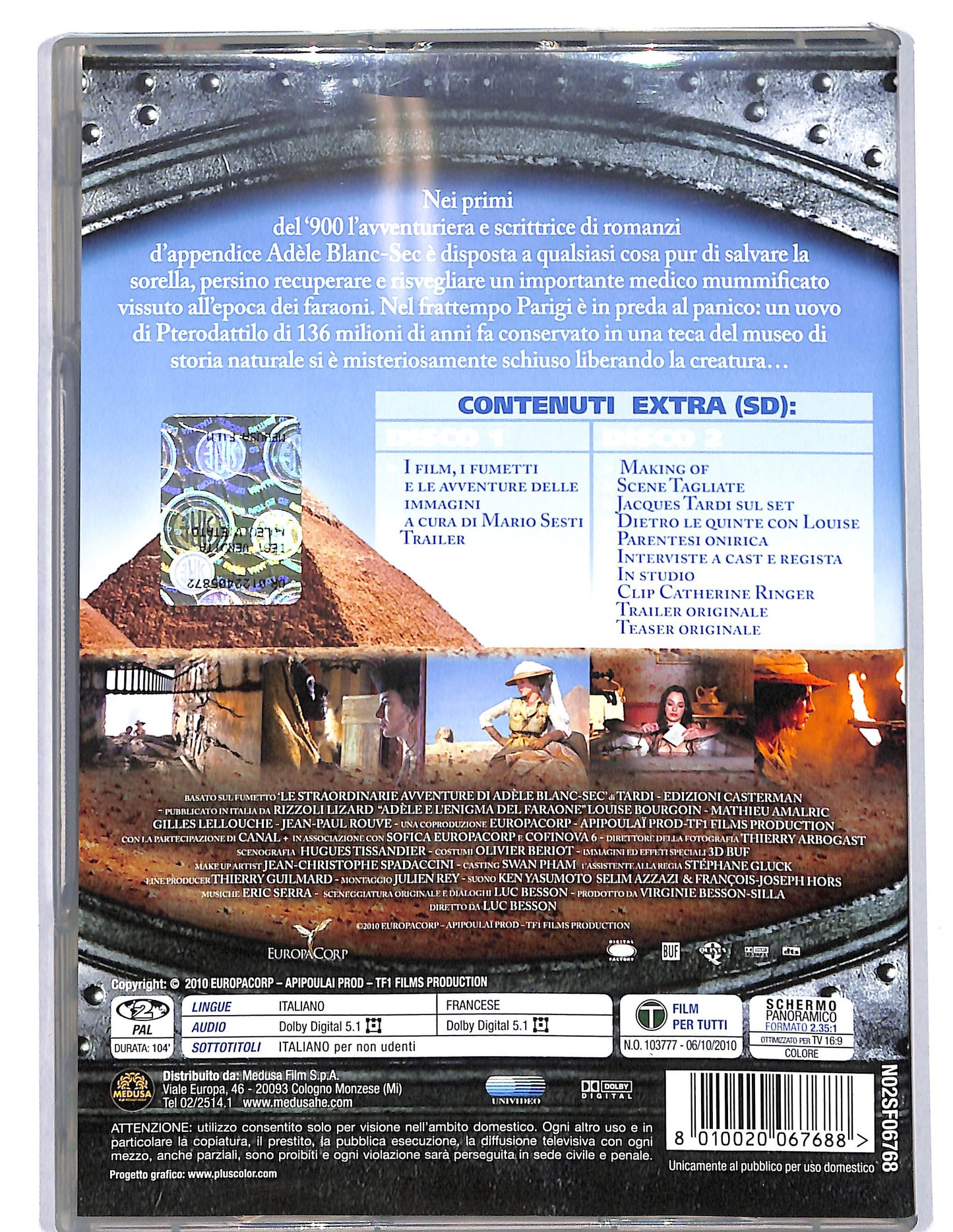 EBOND Adele E L'Enigma Del Faraone (2DVD) DVD DB659121