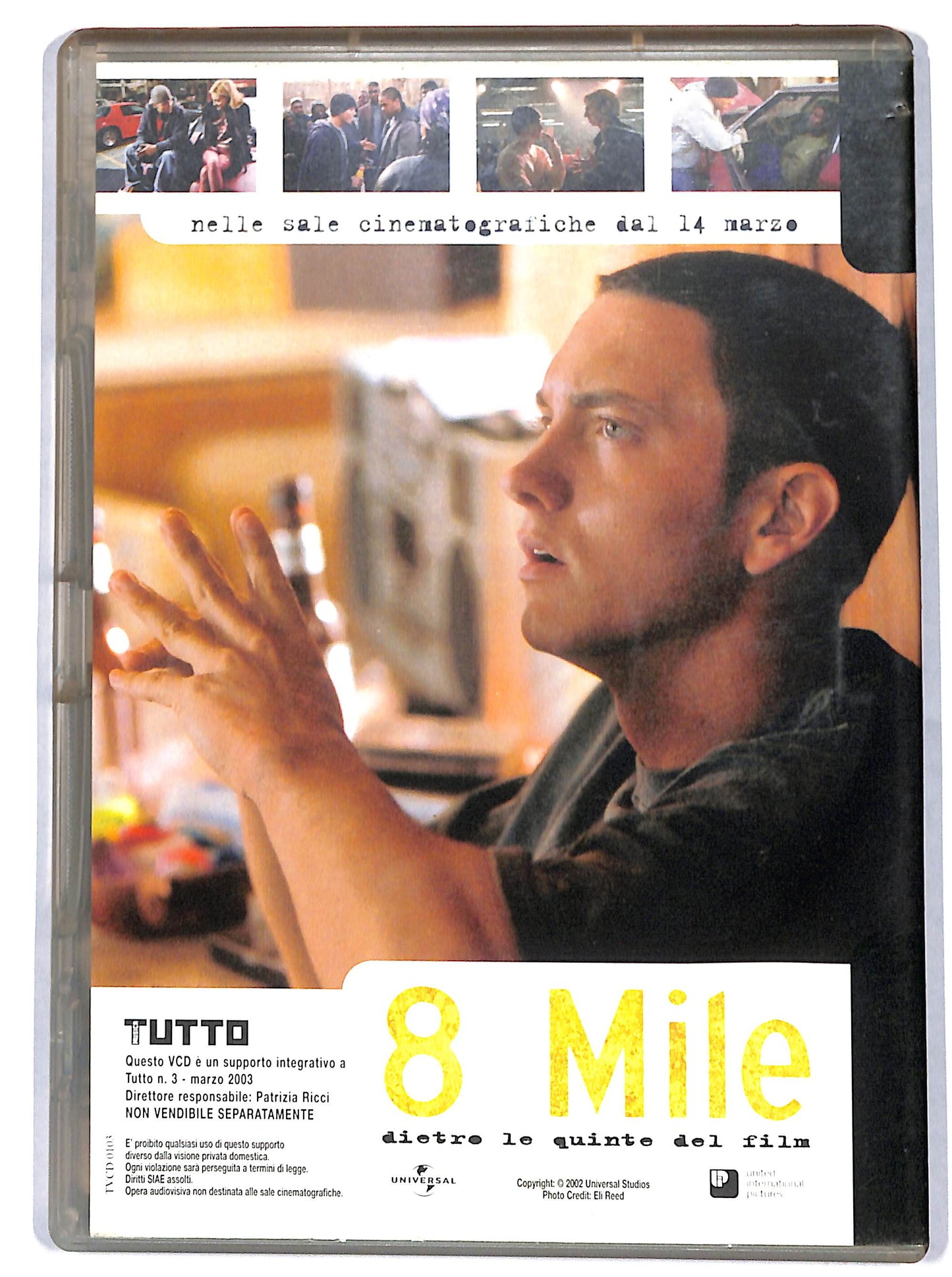 EBOND 8 mile dietro le quinte del film EDITORIALE DVD DB659917