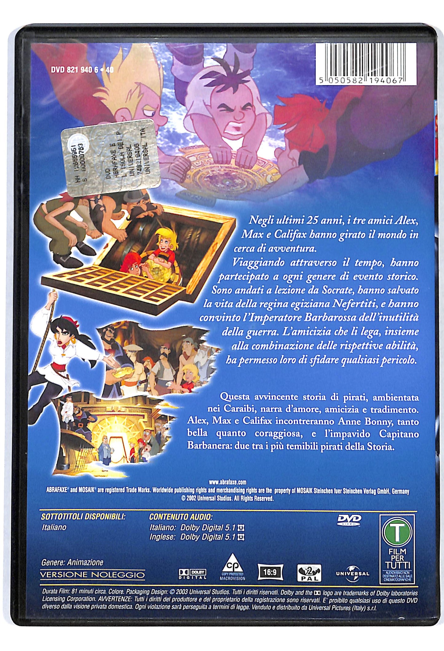 EBOND Abrafaxe E I Pirati Dei Caraibi DVD DB660618