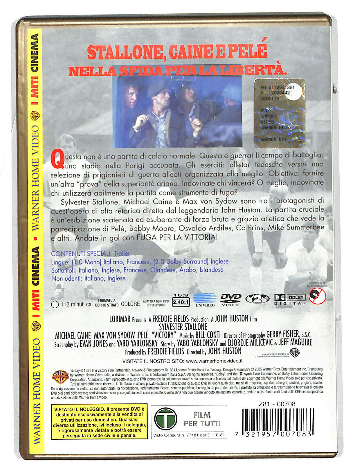 EBOND Fuga Per La Vittoria DVD DB660624
