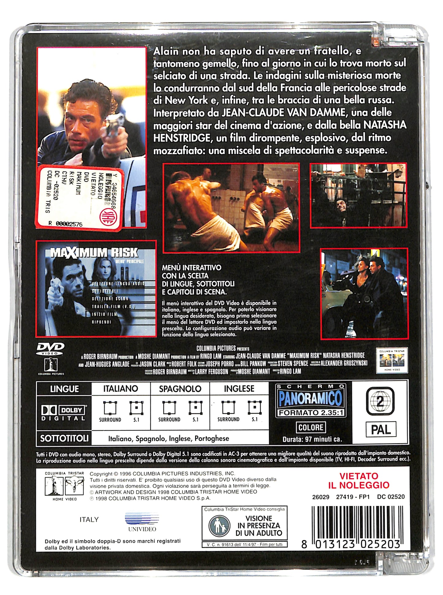 EBOND Maximum Risk SJB DVD DB660650