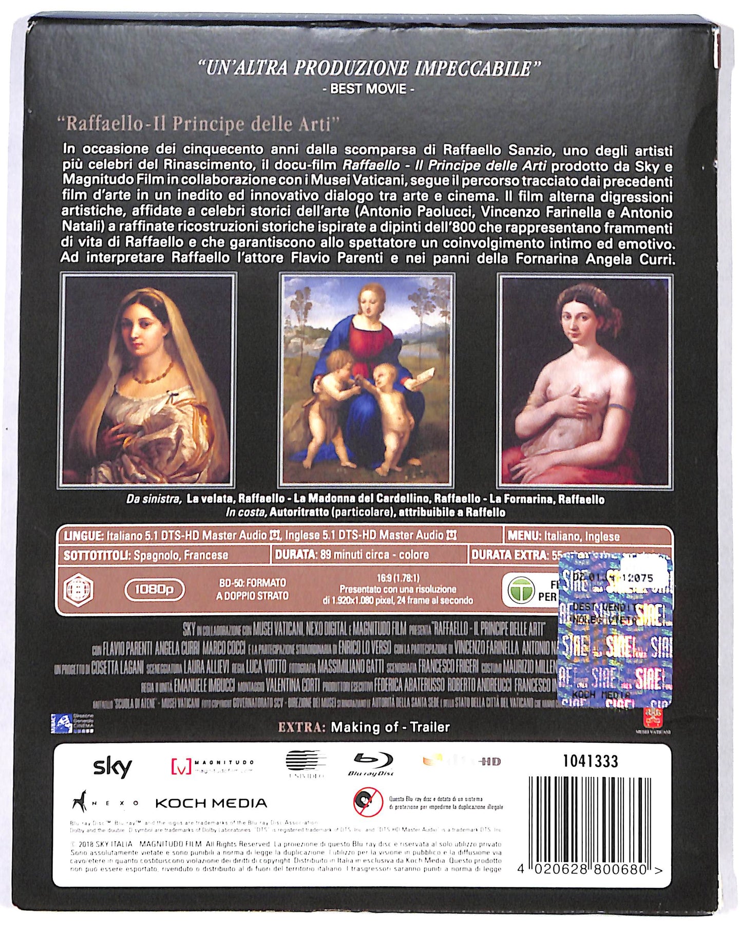 EBOND Raffaello IL Principe Delle Arti BLURAY BLURAY DB660803