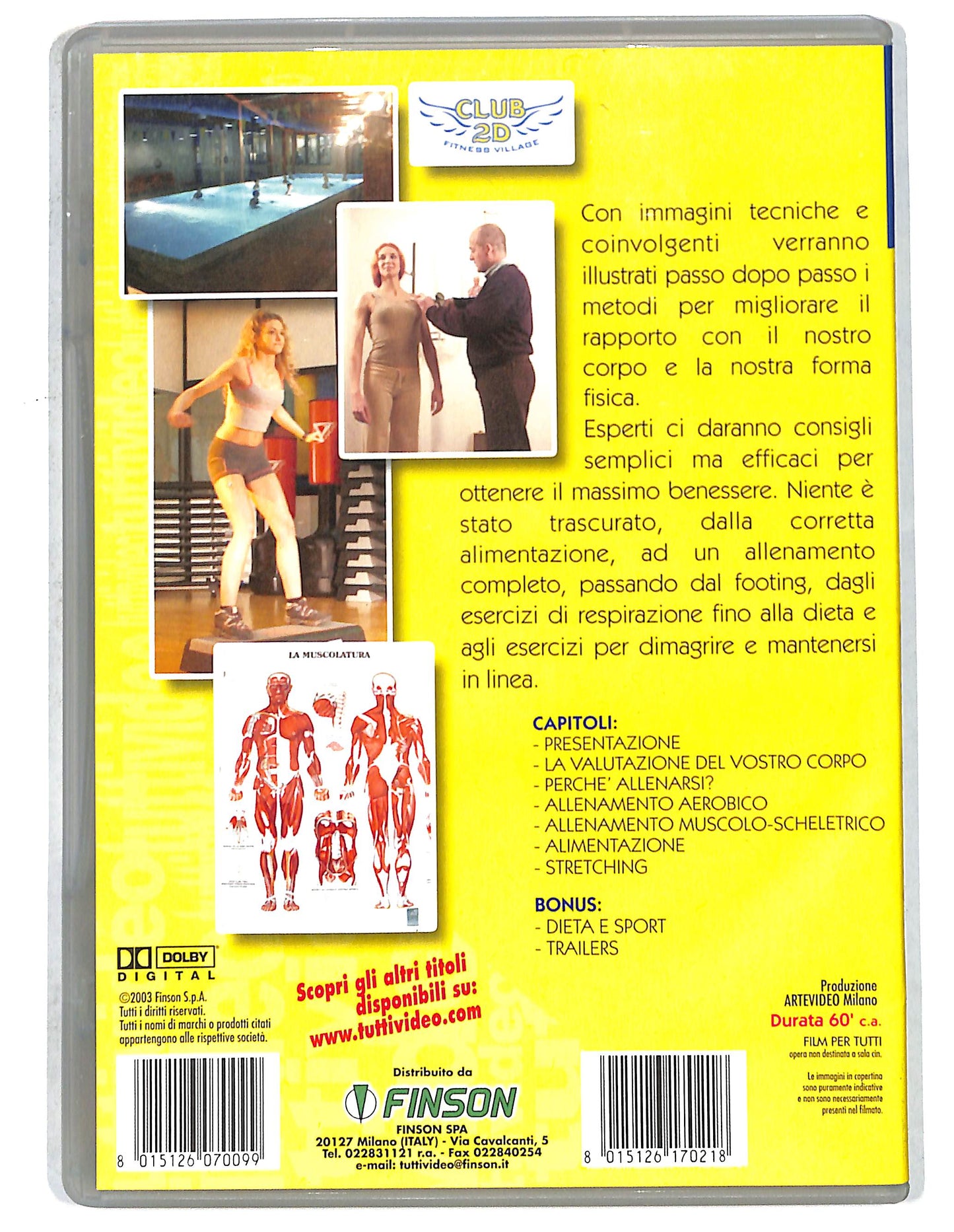 EBOND Personal trainer gli esercizi gli sport la dieta DVD DB661414