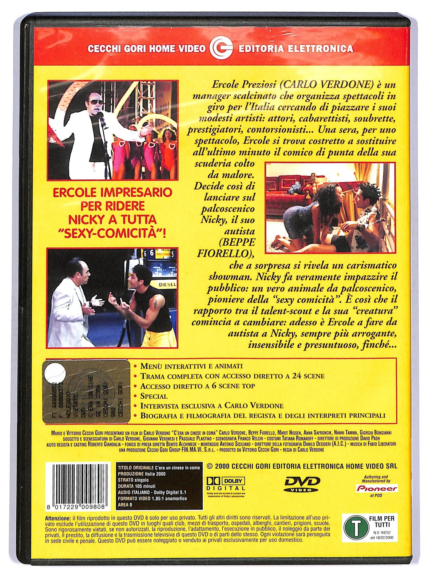 EBOND c'era un cinese in coma DVD DB661426