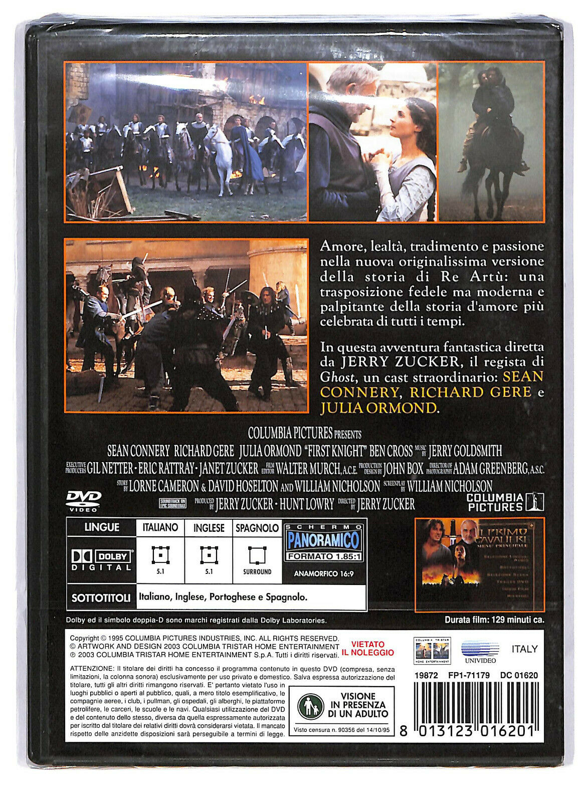 EBOND Il Primo Cavaliere DVD DB661431