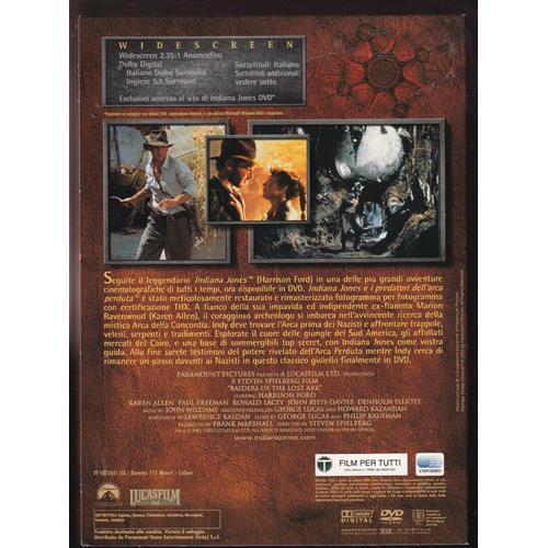 EBOND Indiana Jones e i Predatori Dell'arca Perduta DVD DB661437