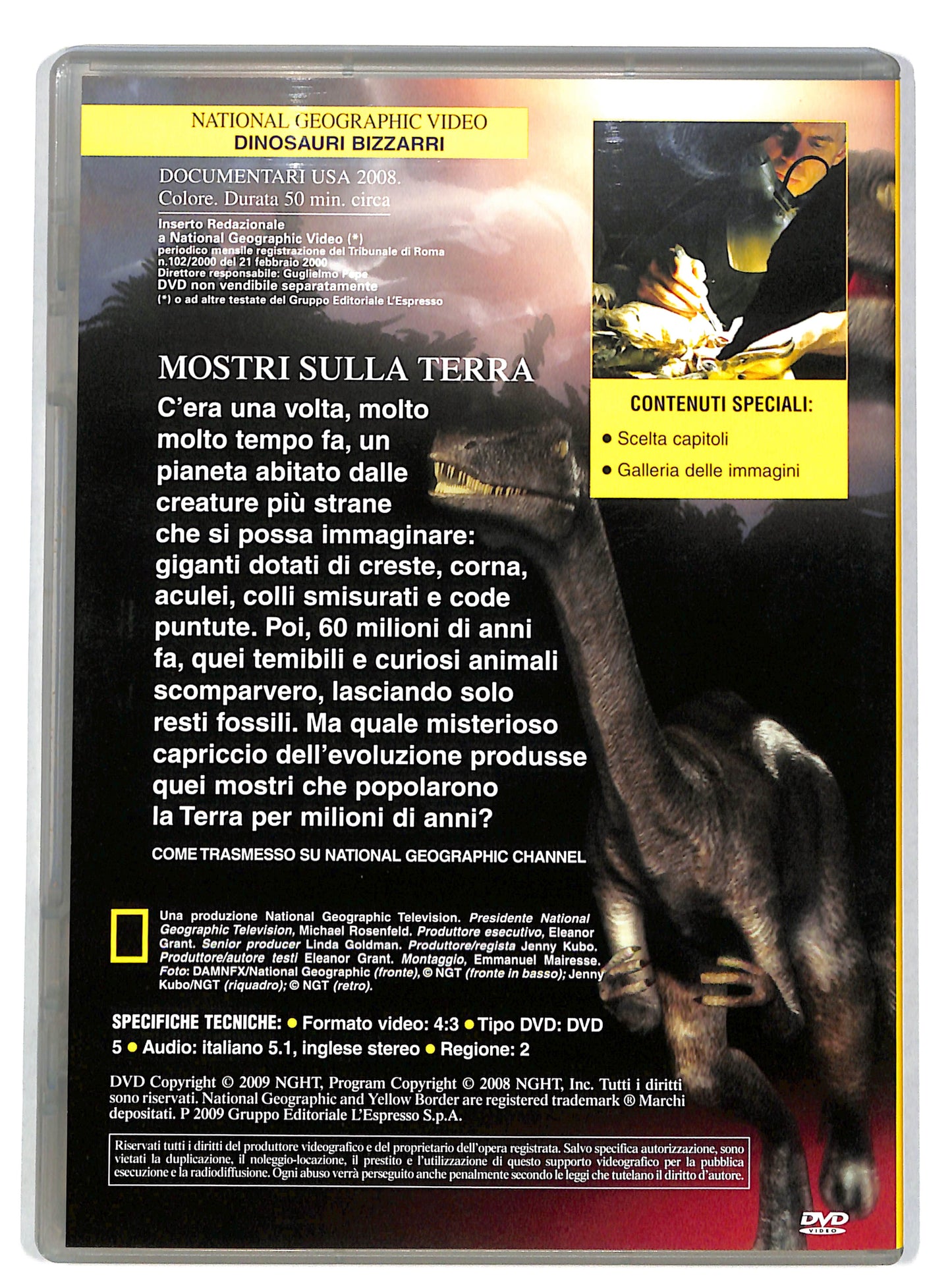 EBOND Dinosauri Bizzarri - National Geographic EDITORIALE DVD DB661638