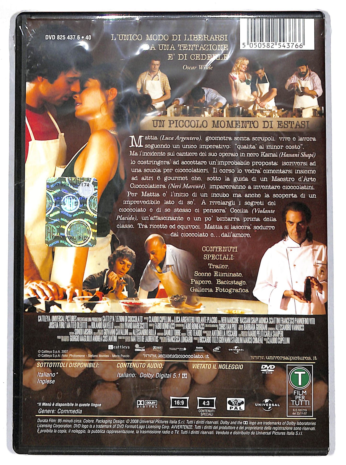 EBOND lezioni di cioccolato DVD DB661818